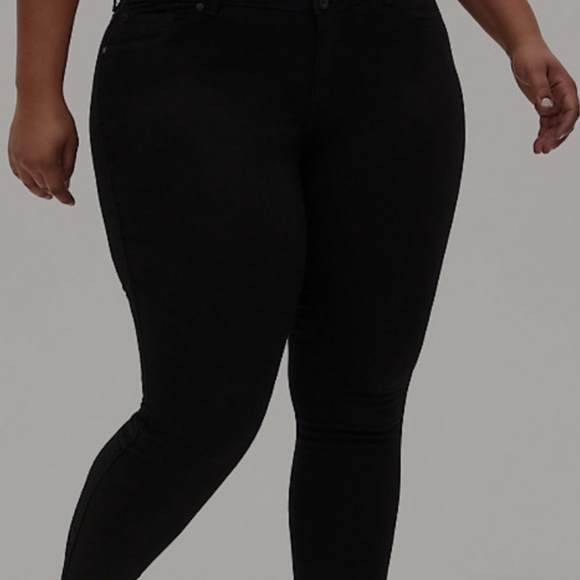 Torrid Black Jeggings size 10 - Picture 1 of 8